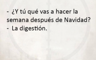 ¿Y tú qué vas a hacer después de Navidad?